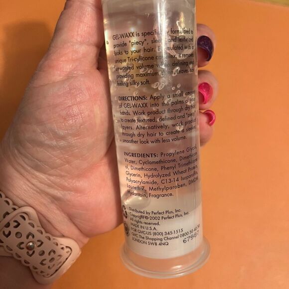 Nick Chavez NEW Perfect Plus Gel-Waxx Defines & Texturizes 3.5oz NEW Haircare - Picture 4 of 7